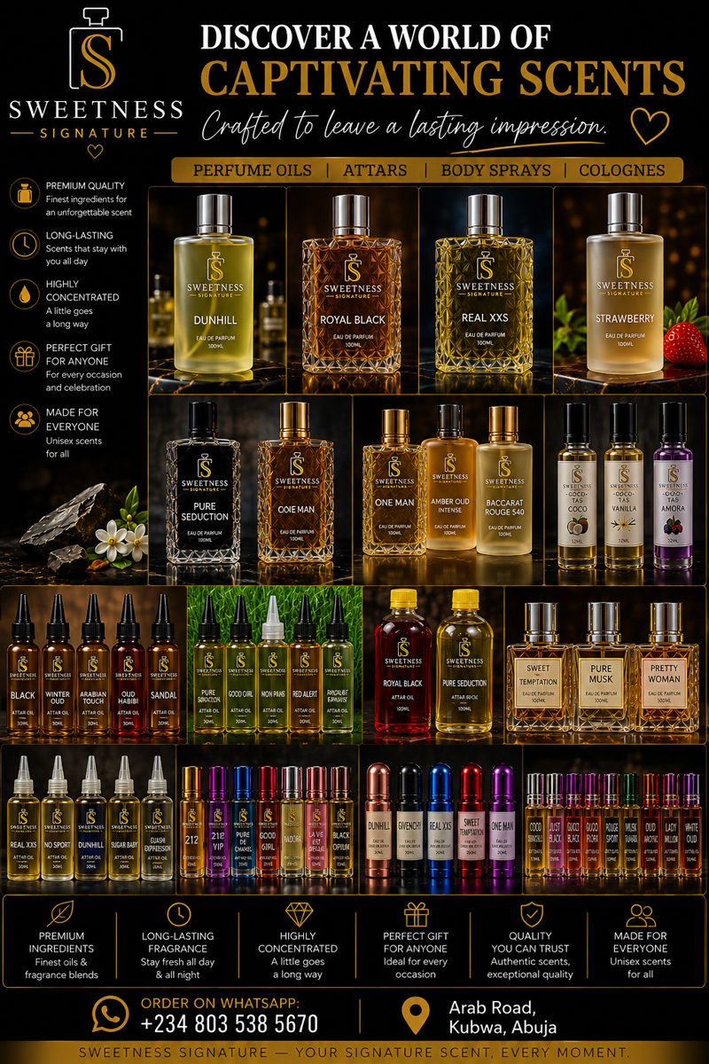 Sweetness Signature perfume collection