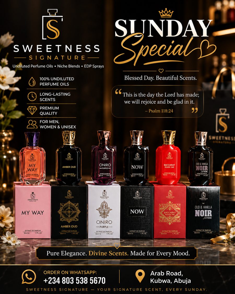 Sweetness Signature perfume collection