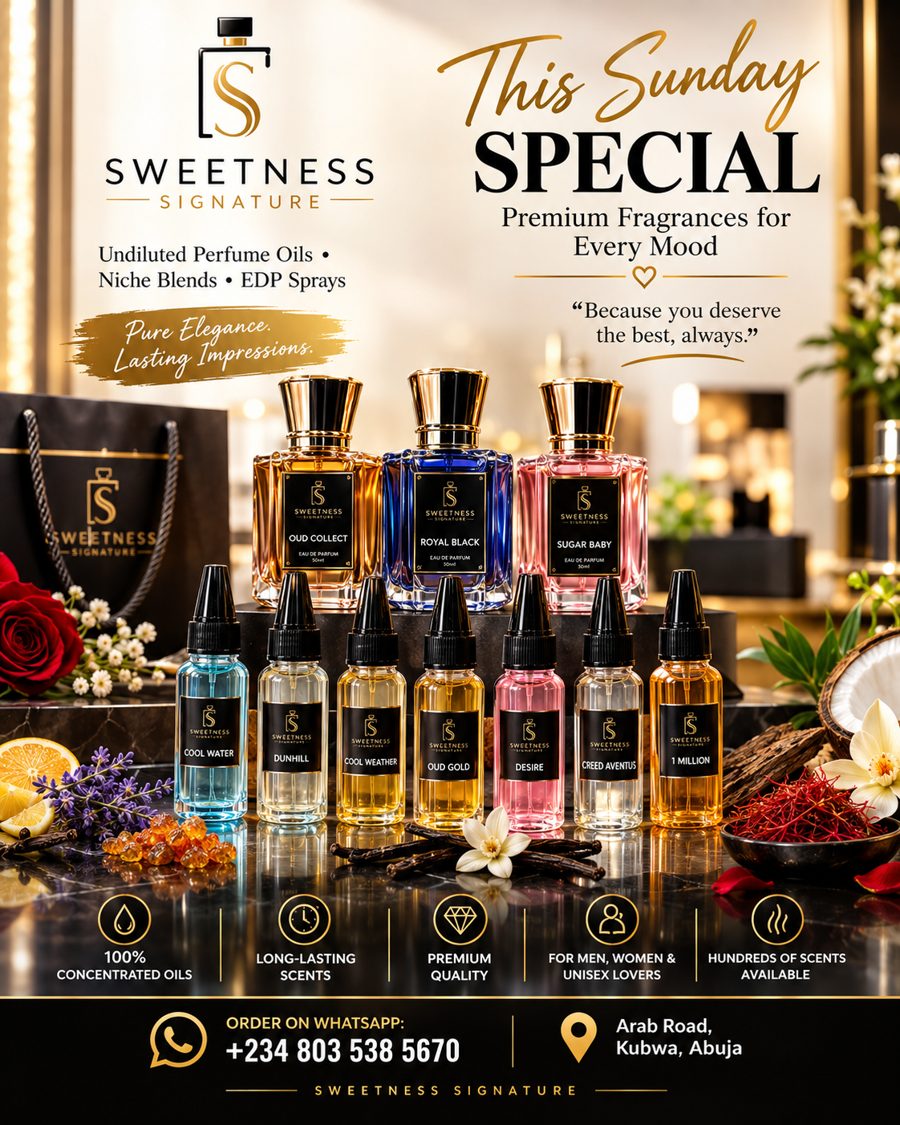 Sweetness Signature perfume collection