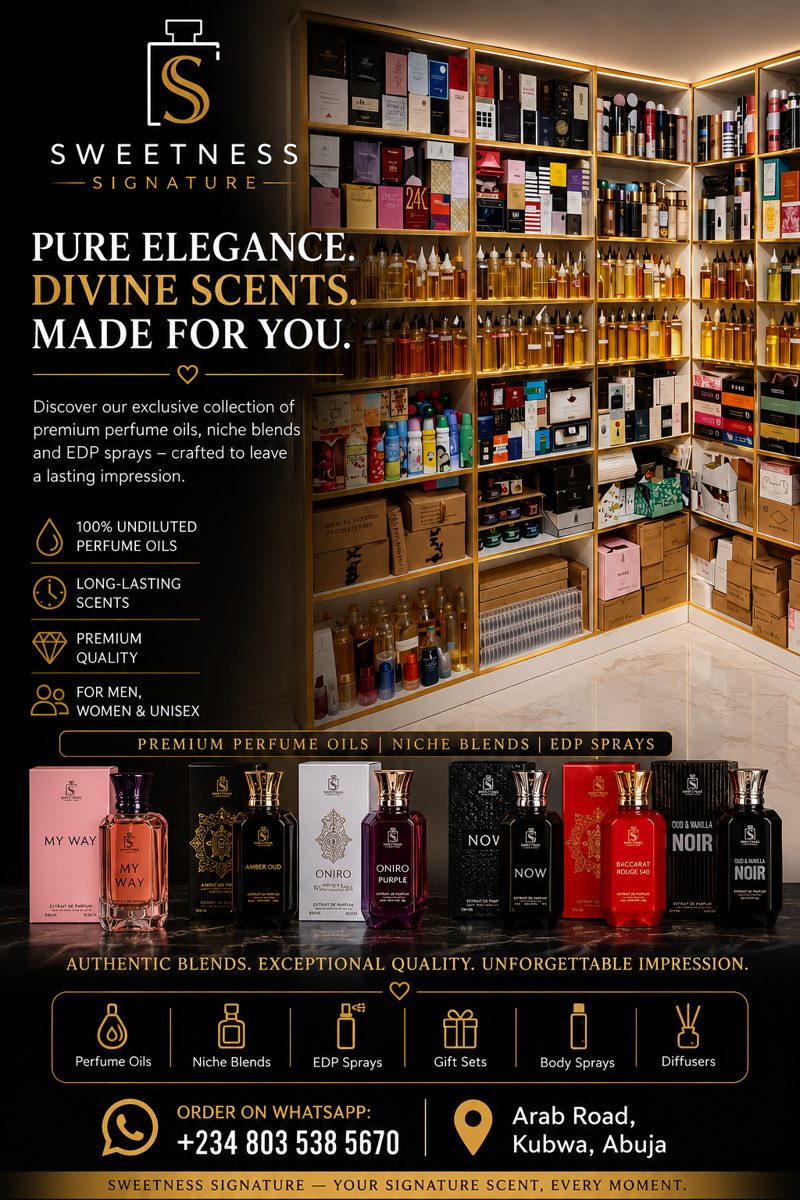 Sweetness Signature perfume collection